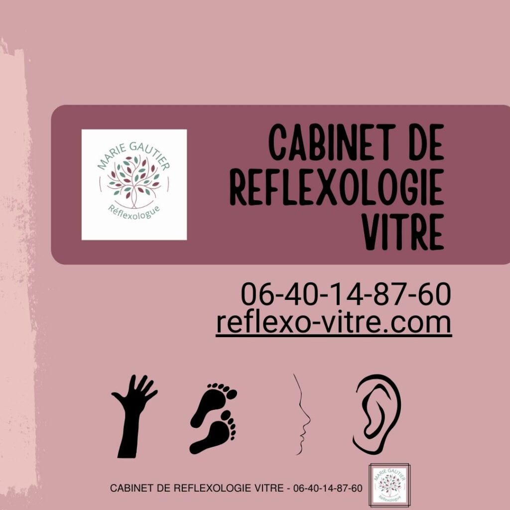 contact cabinet de réflexologie Vitré marie Gautier